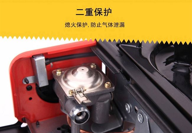 Bếp lò chống gió gia đình nướng tích hợp bếp gas ngoài trời - Bếp lò / bộ đồ ăn / đồ nướng dã ngoại bếp mini namilux