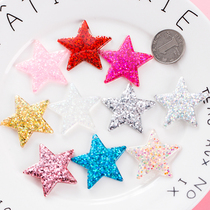 38mm sequin glitter onion powder five-pointed star sequin diy handmade resin accessories quicksand phone case material pendant