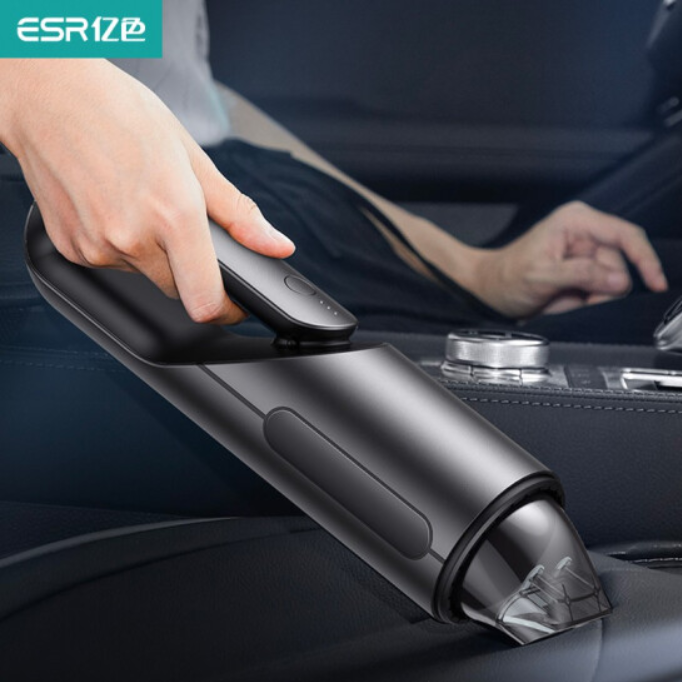 100 million color Esr on-board vacuum cleaner High power large suction wireless car vacuum cleaner Home Vehicle Dual-purpose wireless portable