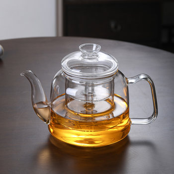 Tianrunhe kettle teapot ເຕົາເຊລາມິກໄຟຟ້າ kettle tea set kettle thickened glass ທົນທານຕໍ່ອຸນຫະພູມສູງໃນຄົວເຮືອນ steaming teapot