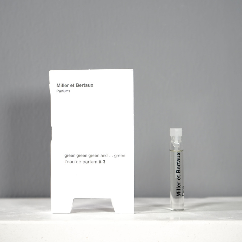 Miller Et Bertaux Double Mint Scent Unisex Perfume Sample for Men and Women