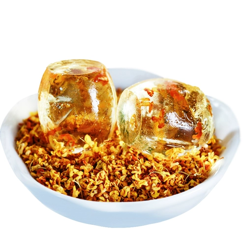 Магазин обратно, пассажир прошел 10 000 -летний магазин 3 мешки с гилин -специализированным хрусталом Османаттус смягчитель, прозрачный аромат Osmanthus QQ Osmanthus yangshuo Osmanthus Frozen Sugar