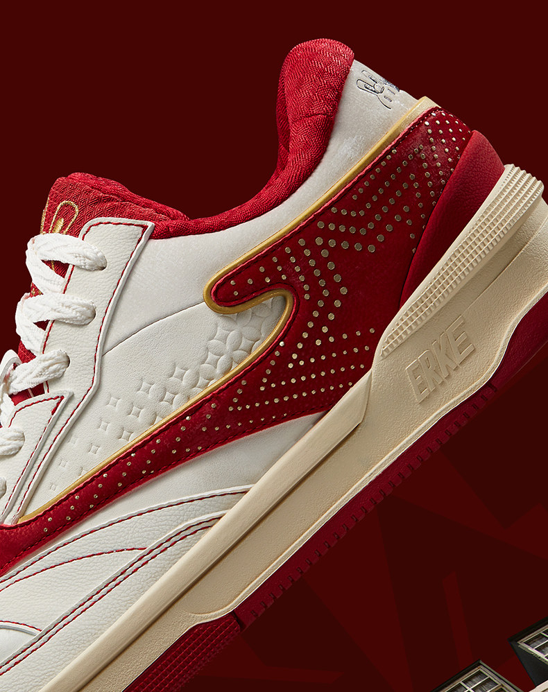 обувь на тонкой подошве ( для скейтборда ) 无双那兔联名鸿星尔克板鞋男款2025新款夏季红色休闲 𫔮厚底运动鞋子 The Erke