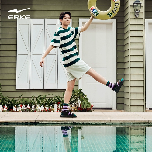 Летние сандалии, дышащая дезодорированная спортивная обувь, слайдеры на липучке, пляжная обувь, туфли