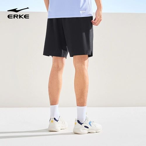 Мужские спортивные летние шорты, шелковые быстросохнущие дышащие штаны, для бега