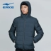 Áo khoác nam Hongxing Erke áo khoác cotton nam 2018 mùa thu và mùa đông mới áo khoác cotton ấm áp thể thao áo khoác cotton nam