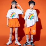 Детский спортивный костюм подходит для мужчин и женщин для школьников для танцевального шоу