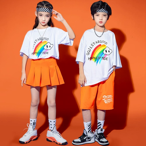 Детский спортивный костюм подходит для мужчин и женщин для школьников для танцевального шоу