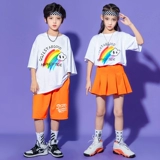 Детский спортивный костюм подходит для мужчин и женщин для школьников для танцевального шоу