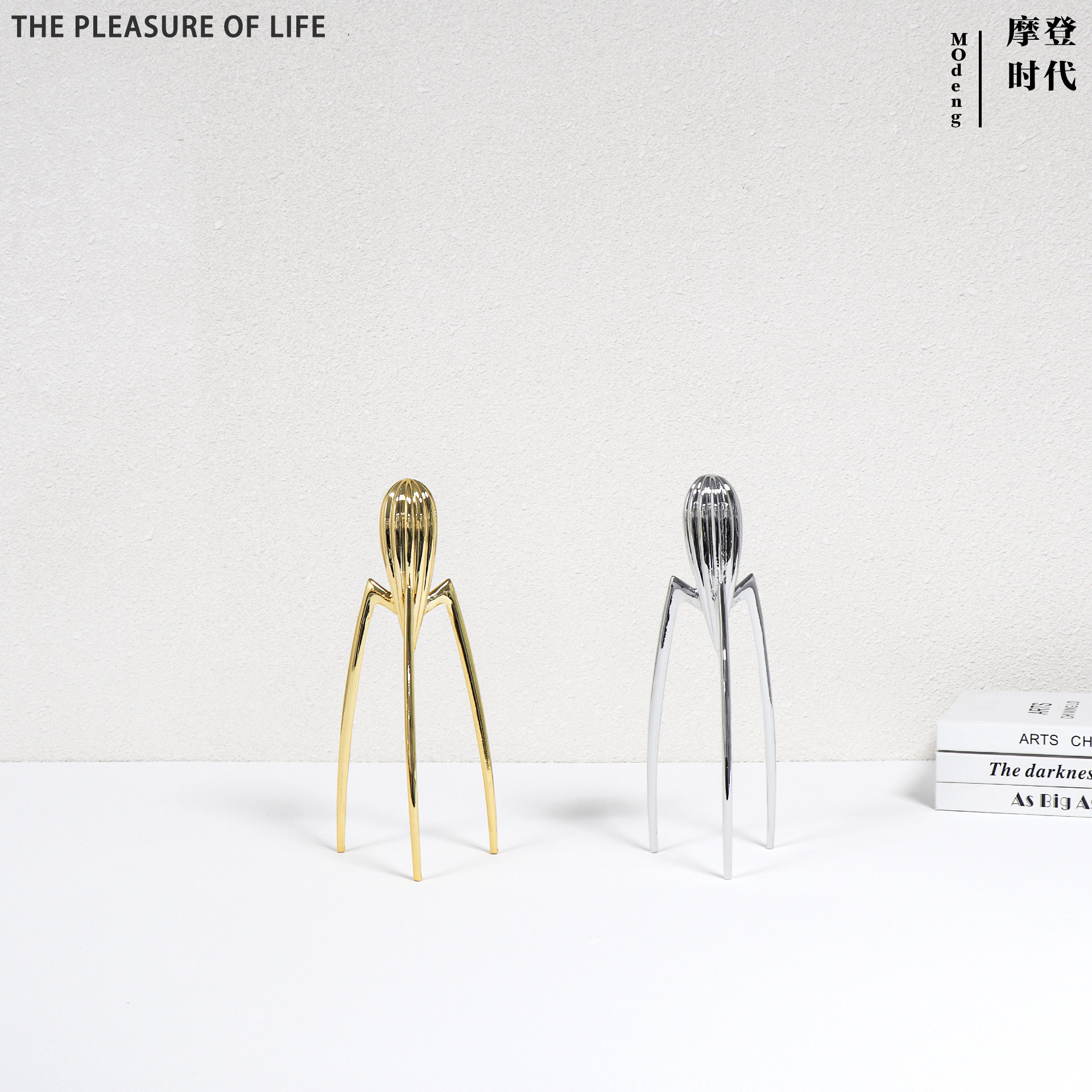 Modern minimalist silver octopus Alien Juice Extractor Pendulum-like board Dining Room Dining Room Kitchen Living-room Soft Adornment