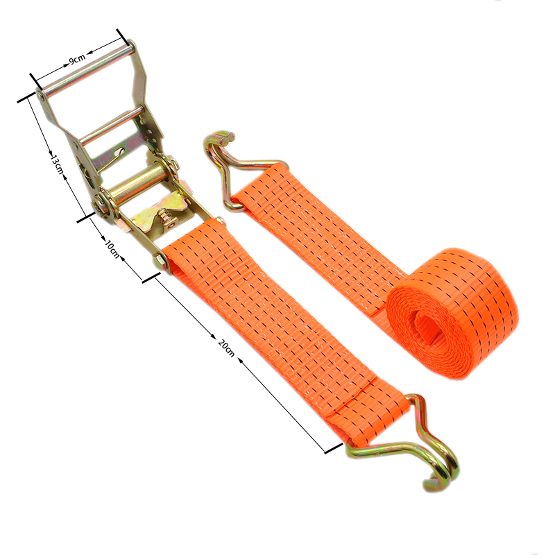 2T Small Wagon Powerful Polyester Fiber With Pull Tight Strap Tightener Tightener Tightener Bale Bondage Truck Tensioning With Tight Strap