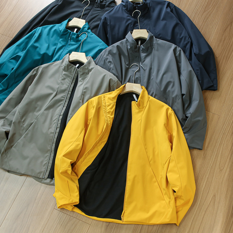 Clearance! Business-Style Alternative Windproof, Water-Repellent, Fleece-Lined, Warm Autumn and Winter Outdoor Softshell Jacket with Stand Collar for Men Clearance! Business-Style Alternative Windproof, Water-Repellent, Fleece-Lined, Warm Autumn and Winter Outdoor Softshell Jacket with Stand Collar for Men