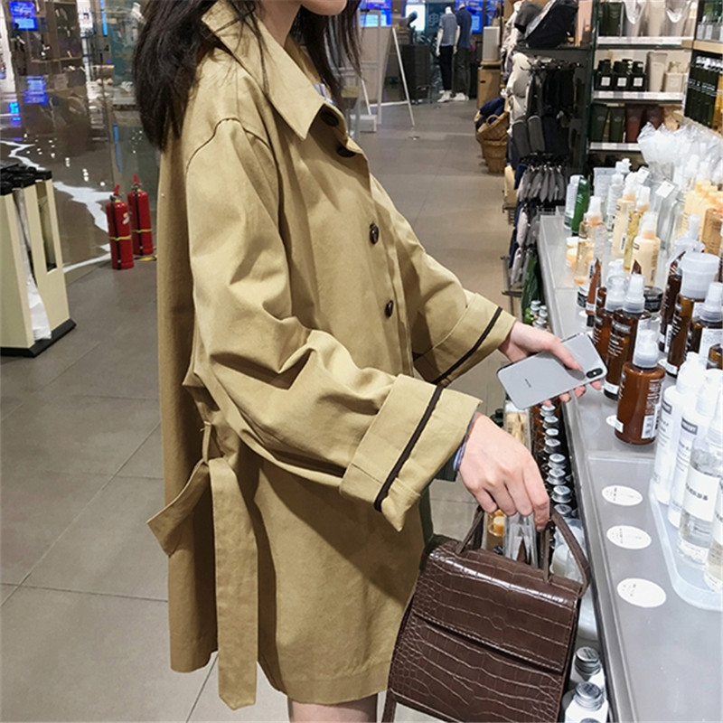 Trench pour femme en Coton - Ref 3227503 Image 4
