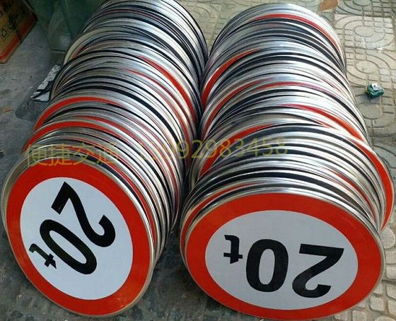 Traffic sign factory speed limit 20 kilometers reflective sign 2020 new sign aluminum sign speed limit and height limit
