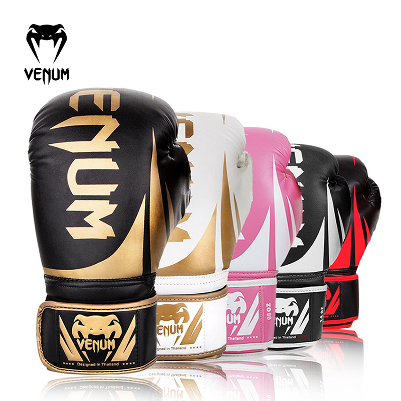Venum Venom Boxing Gloves Sanda Gloves for Men and Women Training Punching Bag Muay Thai Fighting Adult Gloves
