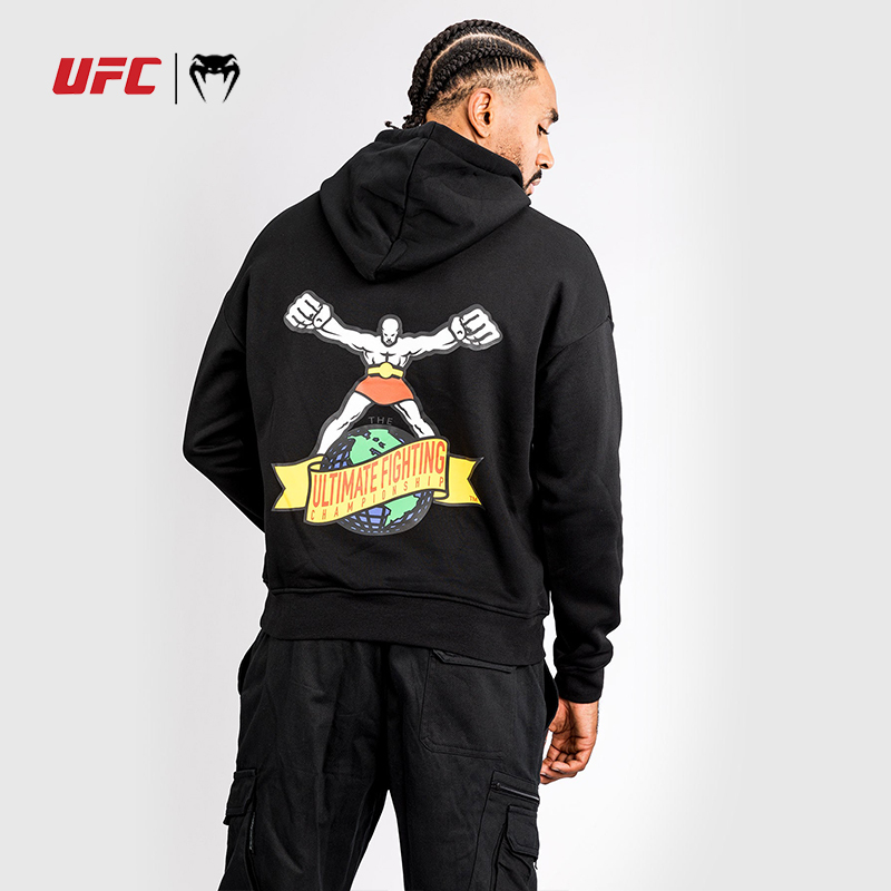 Venum Ufc Ulti-Man Sports Sweatshirt Men's Hooded Pullover Fitness Training Running Sweatshirt