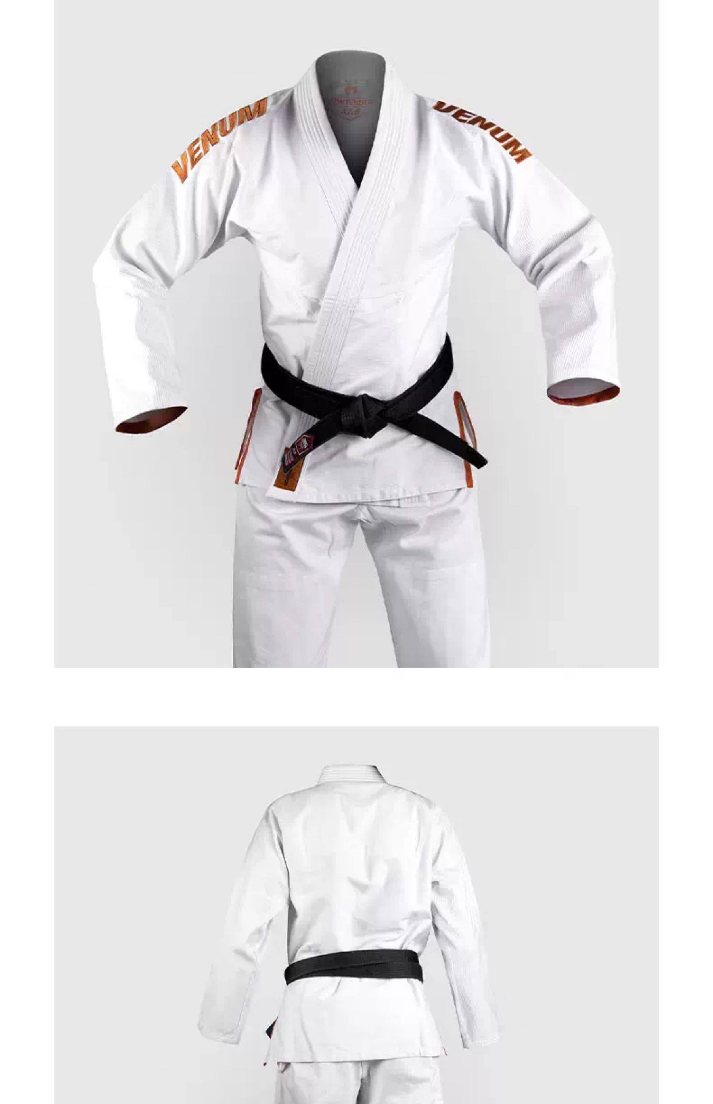 Форма для дзюдо venum毒液 contender evo 2.0新款巴西柔术道服柔术服训练服套装 usa