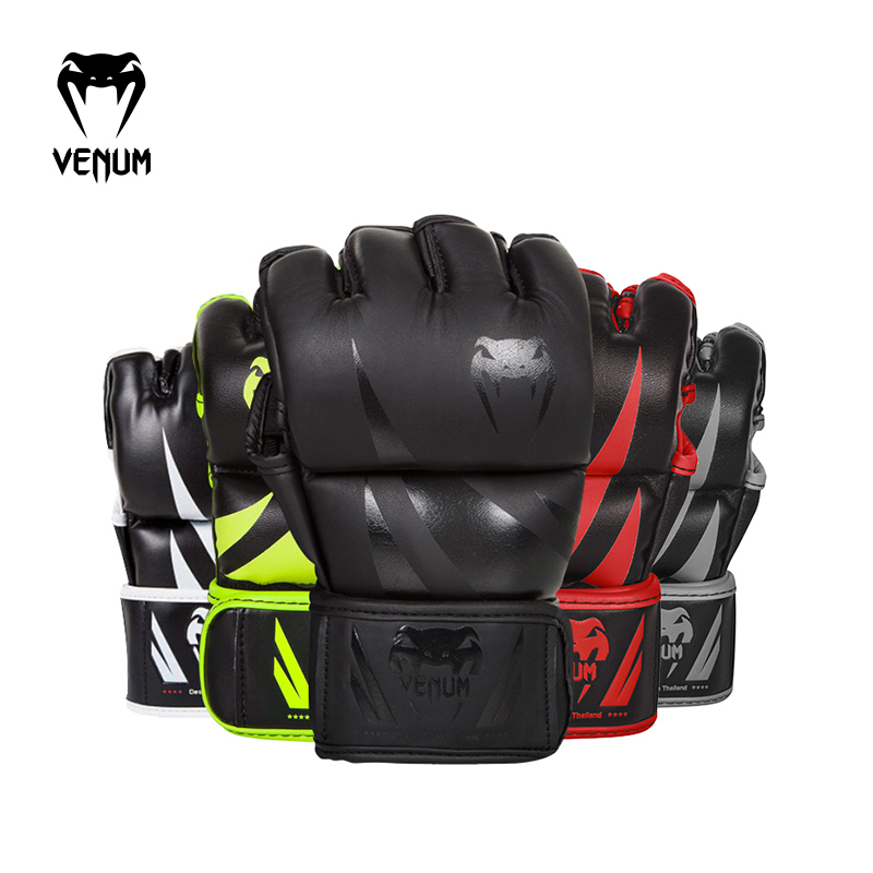 Venum Venom Adult Boxing Gloves Mma Fighting Gloves Half-Finger Sandbag Fighting Sanda Gloves Boxing Gloves