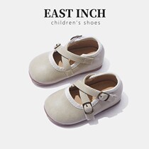 Cute princess baby shoes for girls small leather shoes spring and autumn summer 1-3 years old soft sole non-slip baby toddler shoes