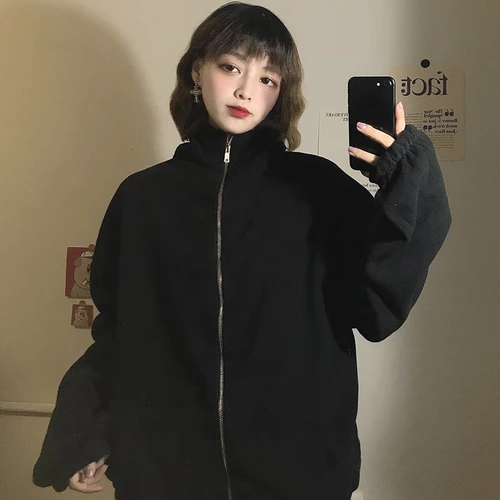 Tide, ретро куртка, демисезонная толстовка, популярно в интернете, 2019, в корейском стиле