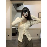 Осенняя футболка, приталенный лонгслив, по фигуре