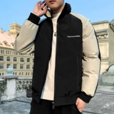 Куртка, трендовый короткий пуховик с пухом, 2020, в корейском стиле