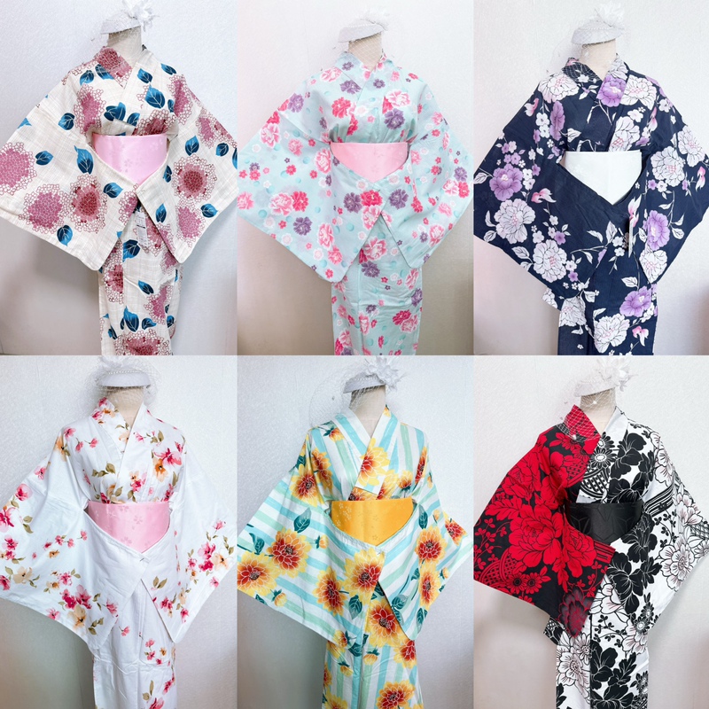 Japanese Kimono for Women, Traditional Style, Pure Cotton Fabric, Japanese Retro Photo Shoot, Travel Photography