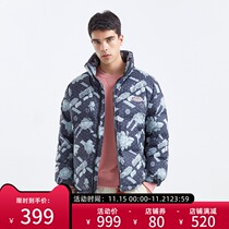 Tambor Down Jacket 2021 New Aerospace Joint Couples Fashion Print Short Bread Jacket TA212361