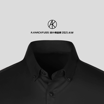 A KNACKFUSS official 2022 new shirt male comfort free of burn anti-wrinkle cuffs embroidered long sleeves