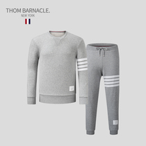 THOM BARNACLE official sweater suit men tb Tide brand light luxury classic hooded sportswear