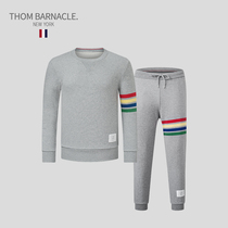 THOM BARNACLE official plus size suit men tb autumn winter long sleeve cotton hooded casual wear