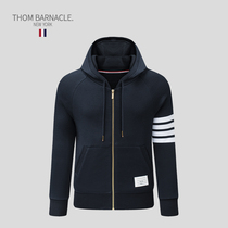 THOM BARNACLE official sweatshirt men TB light luxury slim sports casual hoodie coat coat