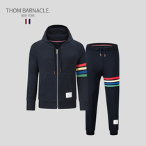 THOM BARNACLE official sweater suit men tb Tide brand fashion cotton casual hooded sportswear
