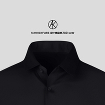 A KNACKFUSS official 2022 new shirt spring fashion casual pure color no-indentation elastic lining clothes