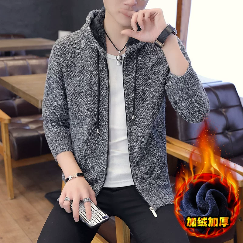 Демисезонный утеплённый пуховик для отдыха, кардиган с капюшоном