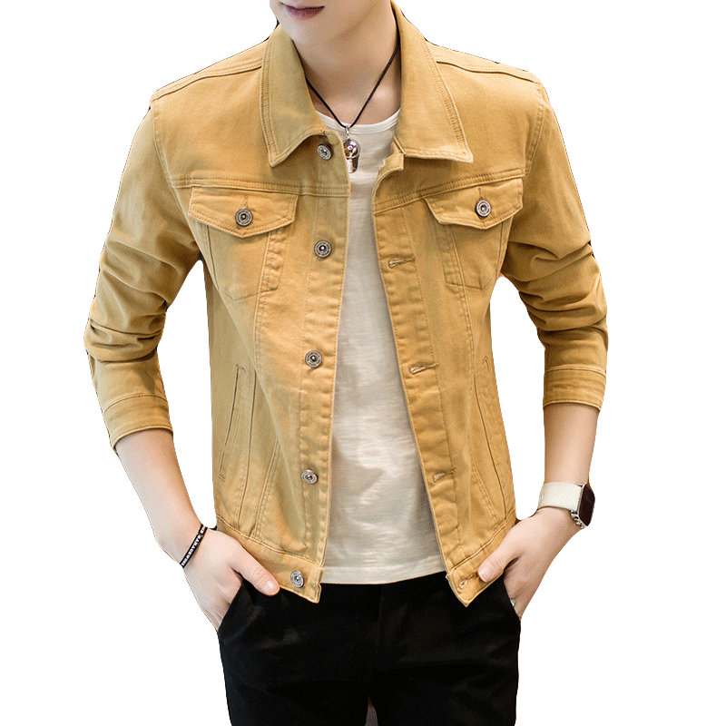 Spring and autumn new Korean style trendy clothes denim jacket