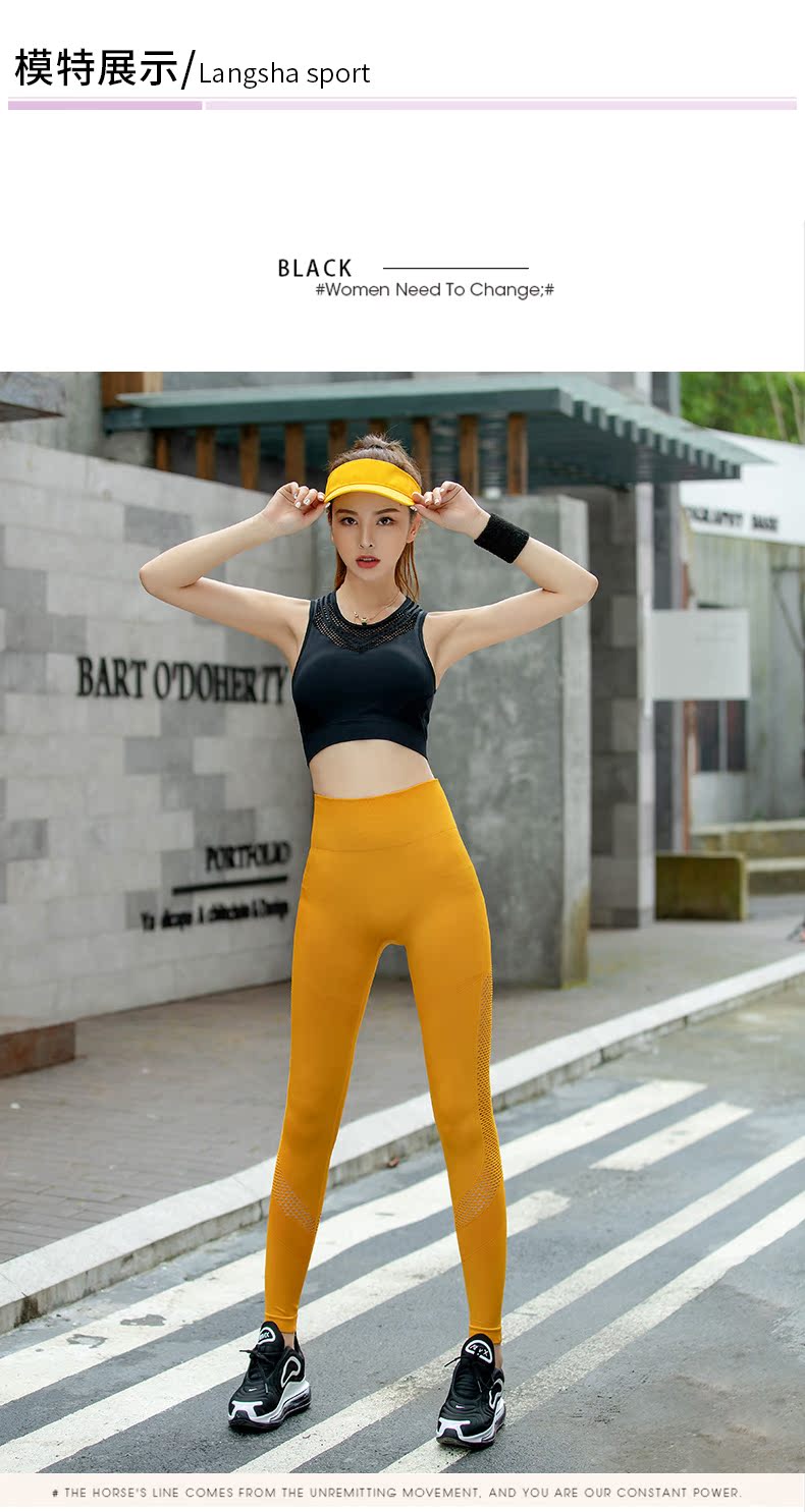 Langsha đồ ​​lót thể thao phong cách vest của phụ nữ tập hợp bộ sưu tập yoga chạy sốc của sữa mẹ - Đồ lót thể thao áo ngực thể thao tốt