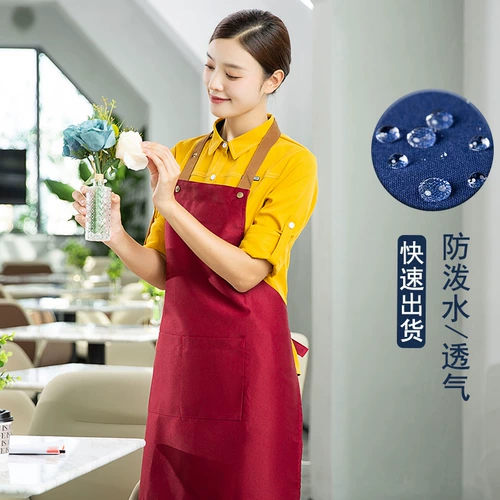 Фартук для работы подходит для мужчин и женщин, водонепроницаемая лампа для продуктов для супермаркета, делается под заказ