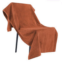 The weather is nice microfiber car wash towel car wiper glass cleaning coffee color 60*160cm thickened 1 pack