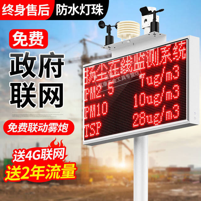 PM2.5 powder dust real-time environmental quality inspection of dust monitoring system in construction site