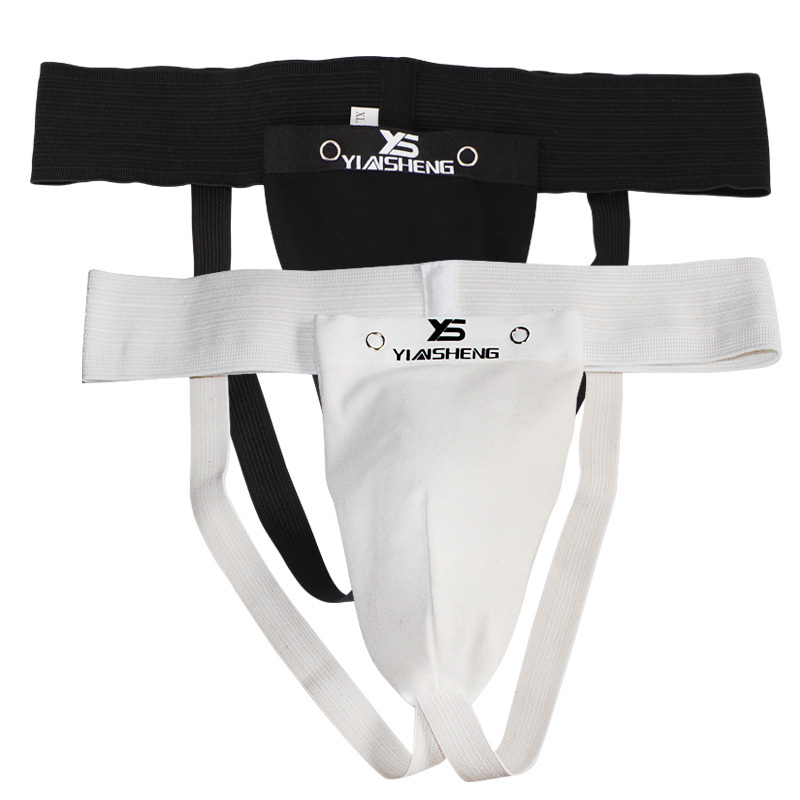 Yinsheng Men's Groin Protector Boxing Groin Guard Muay Thai Karate Groin Guard Underwear Sanda Taekwondo Groin Protector Protective Gear