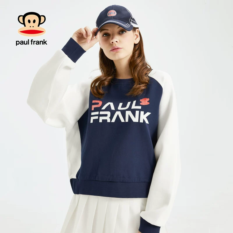 Paul Frank/ Весенний модный толстовка, коллекция 2021 года, тренд сезона, оверсайз, городской стиль