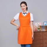 Милый японский модный фартук для маникюра для матери и ребенка для работы, для салонов красоты, в корейском стиле, делается под заказ, с печатью вашего логотипа