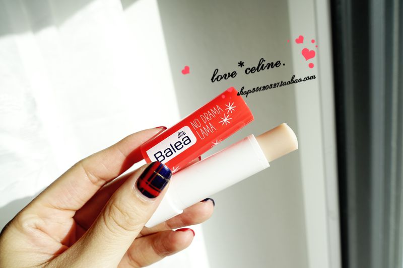 Nước hoa hồng dưỡng ẩm dưỡng ẩm Đức Balea Hydrating Limited Balm phiên bản giới hạn 4,8g - Son môi black rouge ver 2