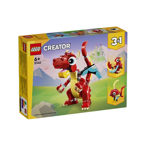 Lego, классический красный конструктор для мальчиков и девочек, игрушка, 1 мес.