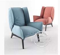  TOA Chair Designer hotel lounge chair Model room sales office reception chair Modern personality chair