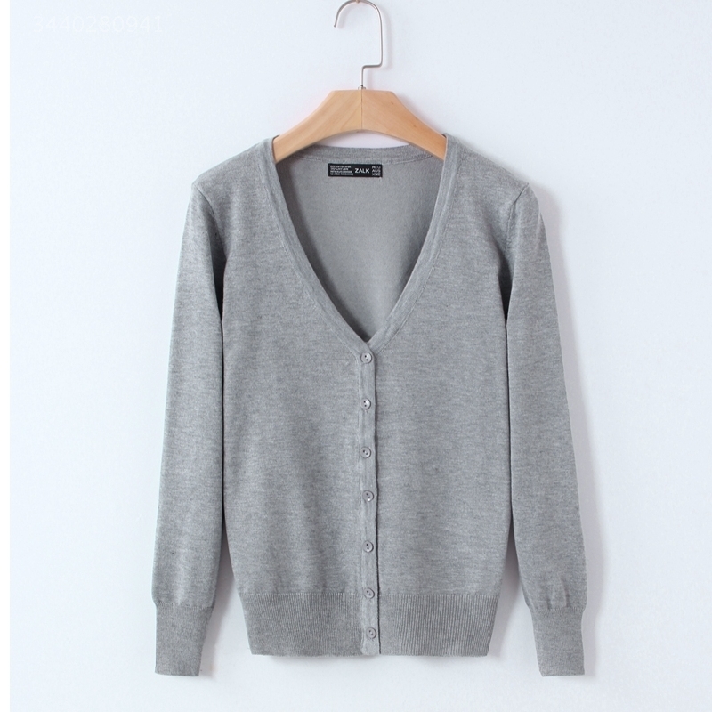 Dệt kim nữ cardigan váy 2019 mùa xuân mới dòng ngắn phụ nữ Hàn Quốc với mùa xuân và mùa thu áo len dài tay khăn choàng chiếc áo khoác nhỏ