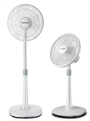Zhonglian electric fan household students floor-to-floor mechanical vertical fan dormitory Silent desktop electric fan