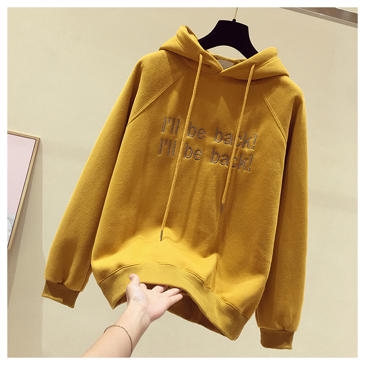 Spring autumn hoody, fashionable top, warm jacket, Korean style, oversize Spring autumn hoody, fashionable top, warm jacket, Korean style, oversize
