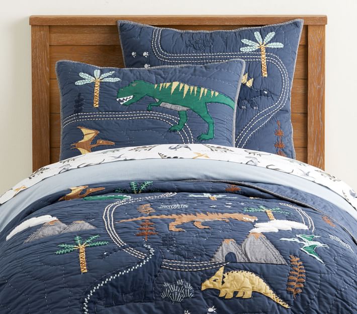 Adventure tour Jurassic Park children's cots are tasted quilted by 1 2 m 1 8m